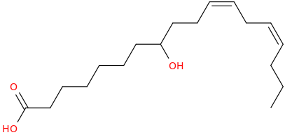 11,14 octadecadienoic acid, 8 hydroxy , (z,z) 